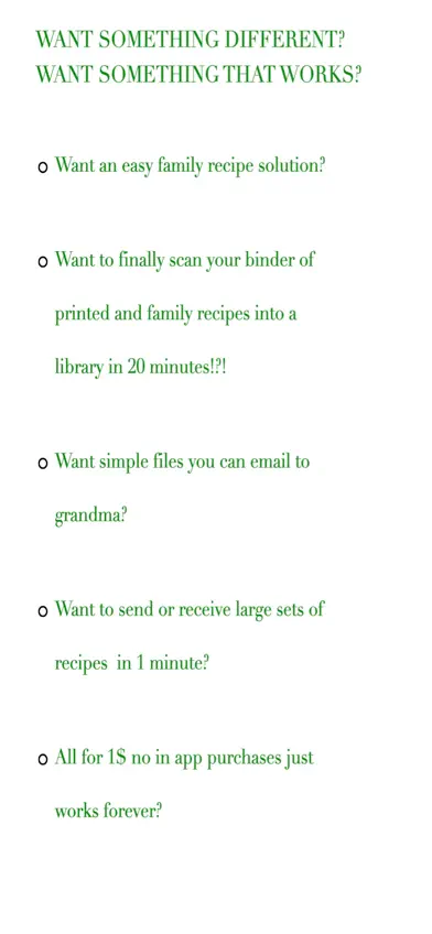FamilyRecipeLibrary screenshot 2