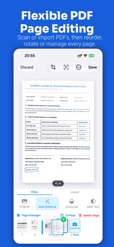 PageSnap: PDF Scanner & Editor Screenshot 4 of 6