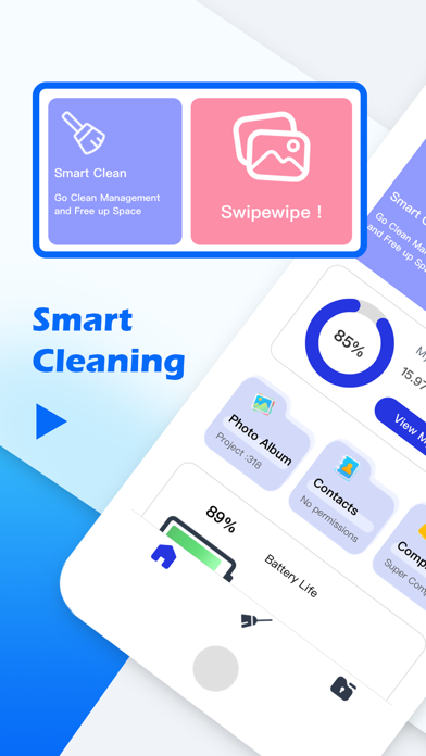 Screenshot #1 pour Auto Phone & Photo CleanUp Pro
