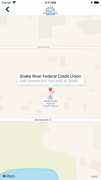 Snake River FCU Mobile Screenshot