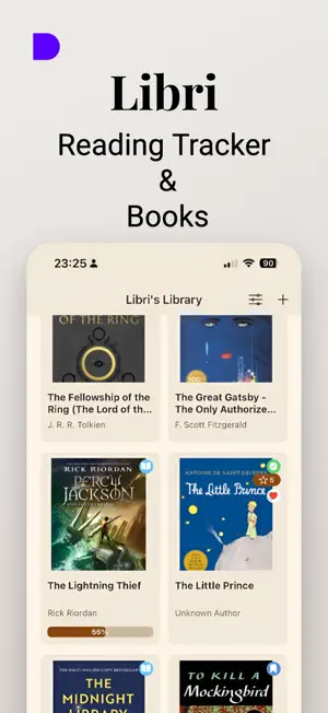Reading Tracker & Books: Libri screenshot 1