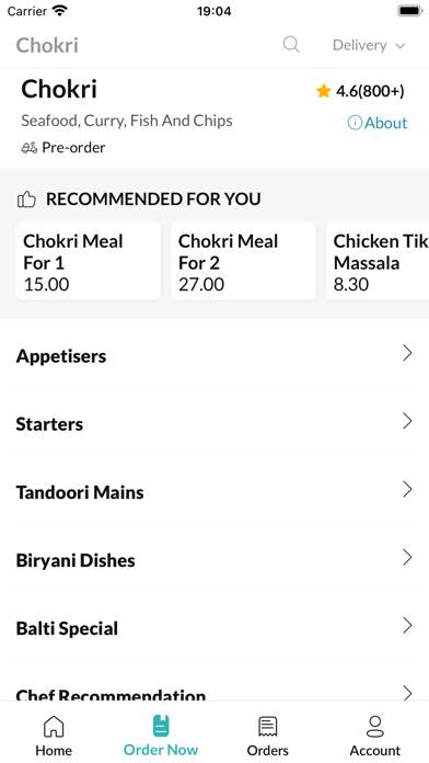 Chokri Northwich. Screenshot