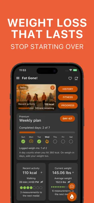 Weight Loss Plan: Fat Gone screenshot 2