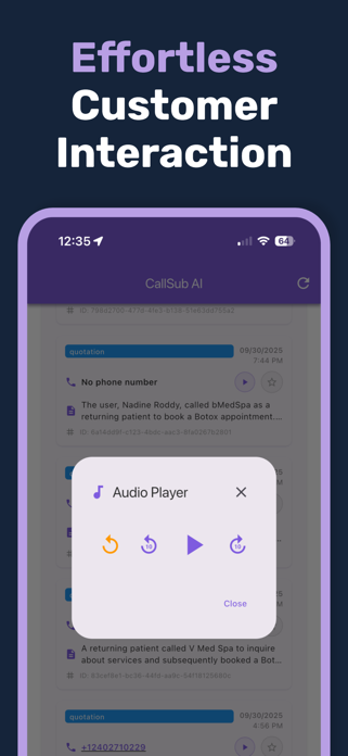 CallSub AI Screenshot 4 of 8