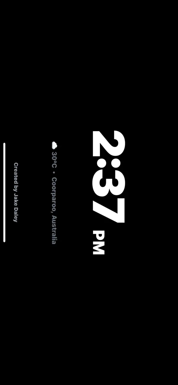 Screenshot #2 pour Night Clock + Weather