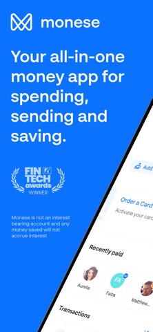 Monese - A banking alternative screenshot