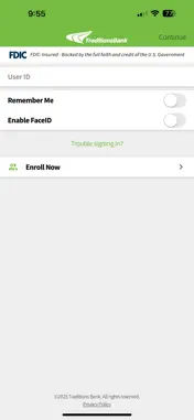 Traditions Bank Mobile Banking screenshot 3
