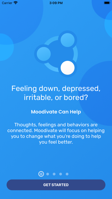 Mental Health Coach: Moodivate Screenshot