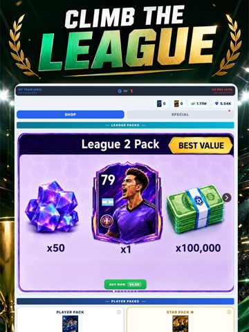 Real Football Manager Tycoon iPad screenshot