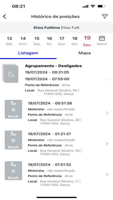 SMTracker Mobile Screenshot