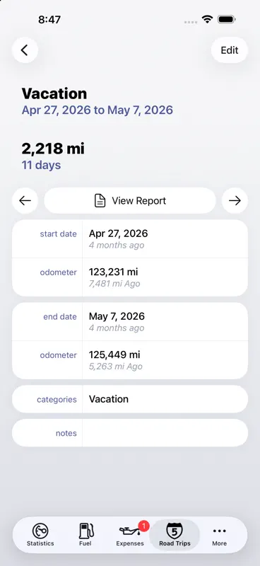 Road Trip MPG screenshot 9 of 10