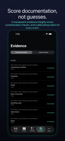 SpectraCommand iPhone screenshot