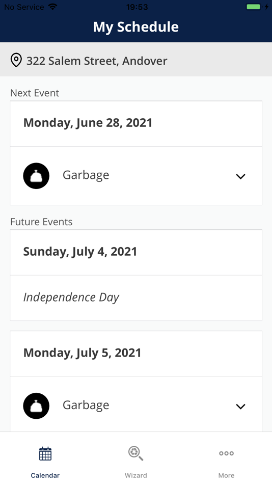 #3. Andover MA Solid Waste App (iOS) 게시자: Town of Andover, MA