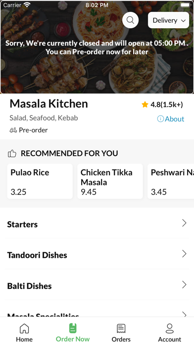 Masala Kitchen Bath Screenshot