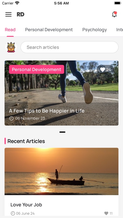 Self Improvement Articles - RD screenshot-3