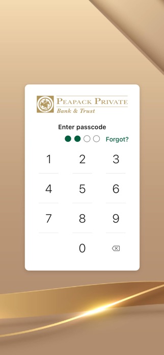 Peapack Private Personal Screenshot 2 of 4