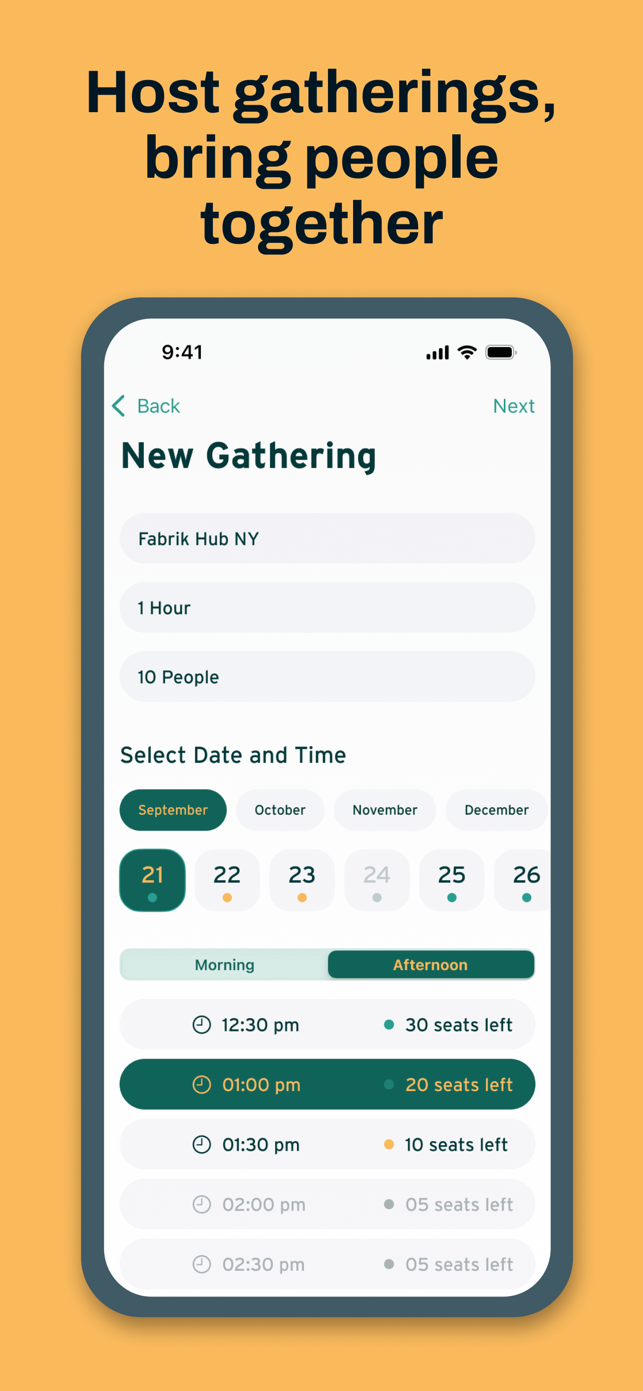 Fabrik: connect to community