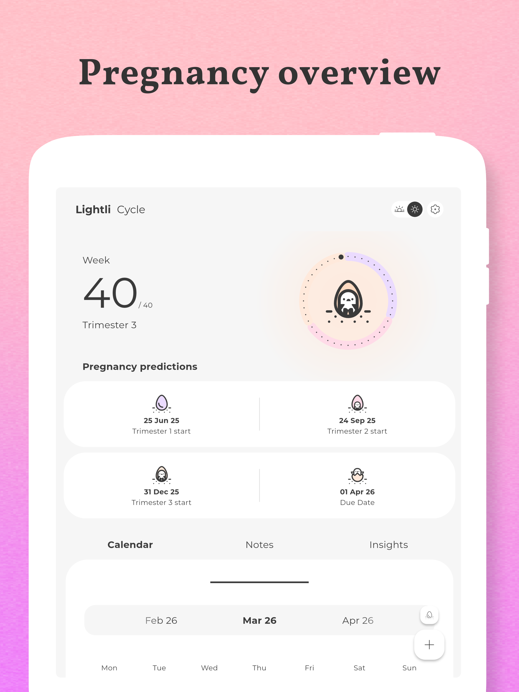 Cycle: period tracker screenshot 9