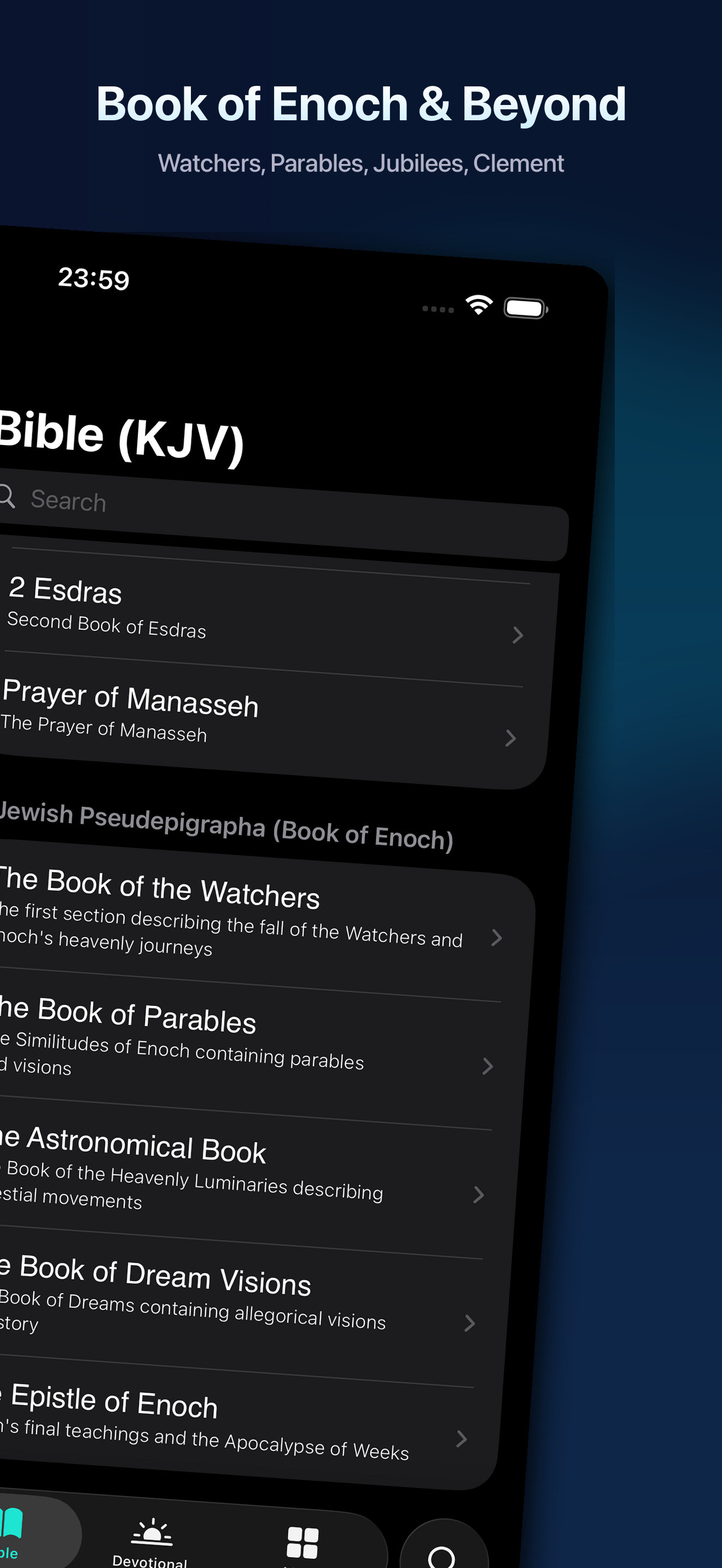 Bible KJV - SwiftBible screenshot 7