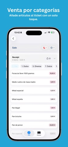 Vendenius - TPV+ con Verifactu iPhone screenshot