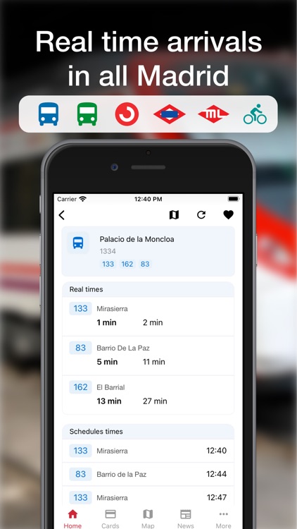Madrid Transport - TTP