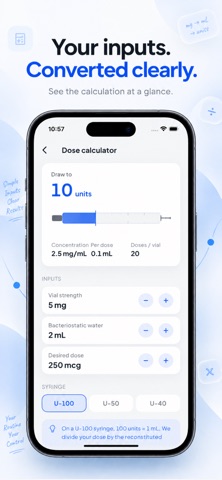 Protodose : Peptide Tracker Screenshot 4 of 5