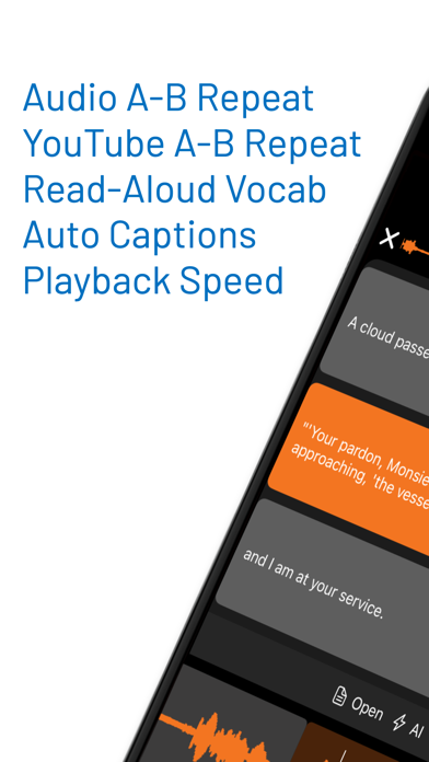 Screenshot #1 pour Listen Repeat — A-B Repeat