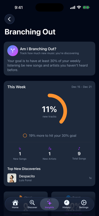 TuneTracker AI Screenshot 10 of 10