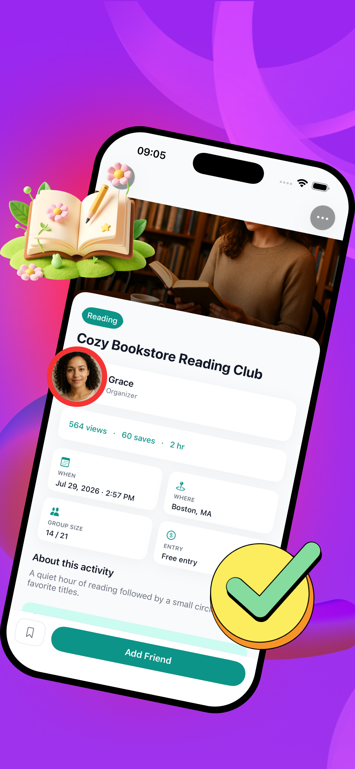 Simizi：Night Chat & Video，Club screenshot 7