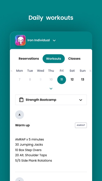 Iron Family Fitness Screenshot