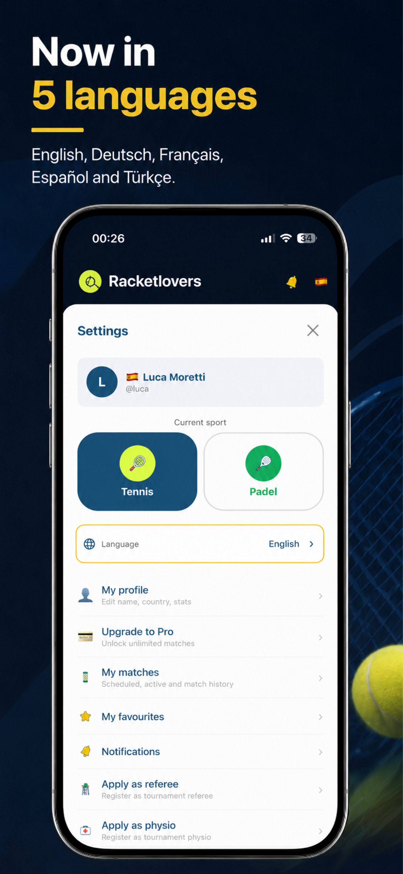 Racketlovers screenshot 7