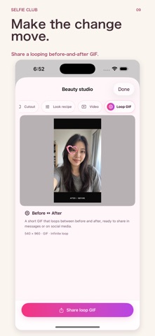 Selfie Club: Face & Makeup Screenshot 9 of 9