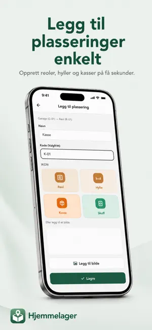 Hjemmelager screenshot 3