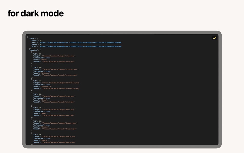 #2. JSON Thru (macOS) بواسطة: Celil Cagatay Gedik