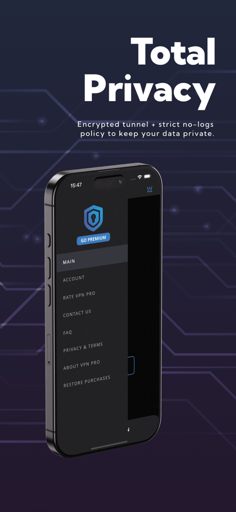 VPN Pro وكيل سريع وآمن screenshot 1
