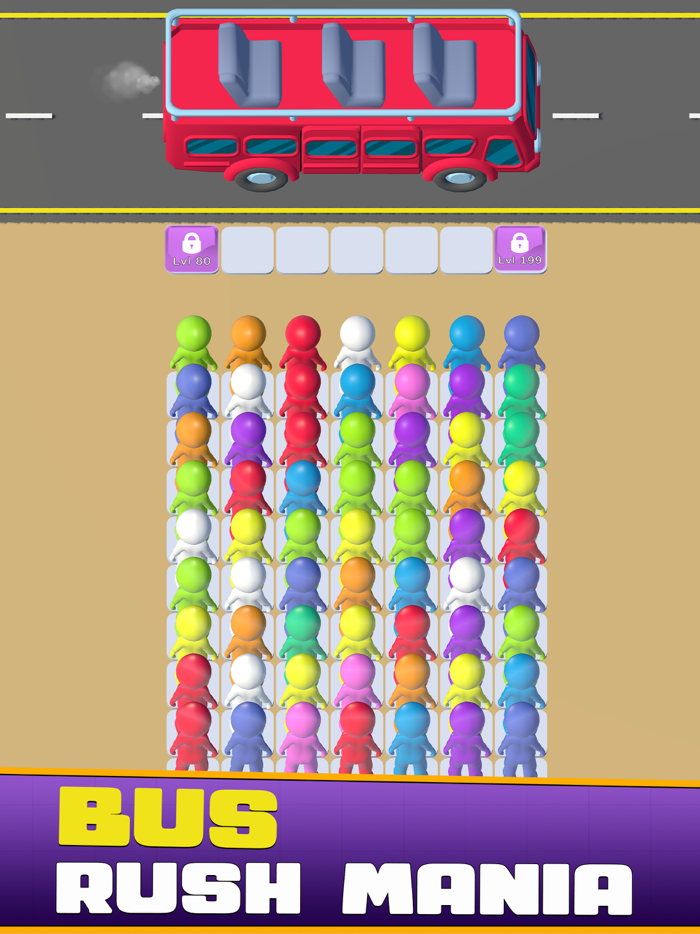 Bus Rush Mania City Racer