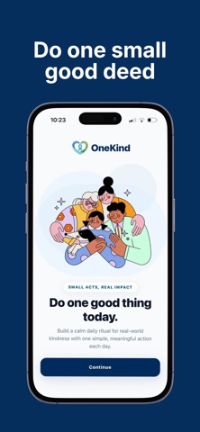 OneKind: Do Good Daily Screenshot 1 of 5
