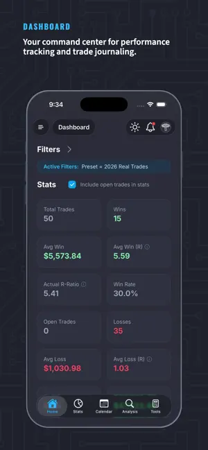 Tradeleau Trading Journal screenshot 1