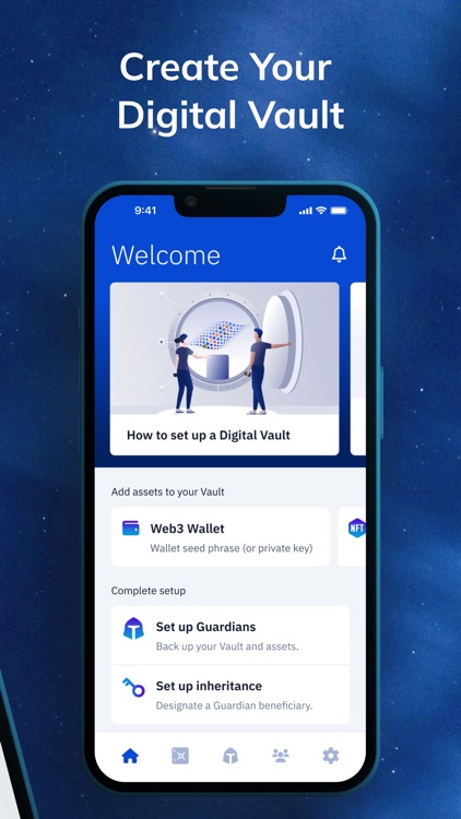 Vault12 Guard - Inherit Crypto
