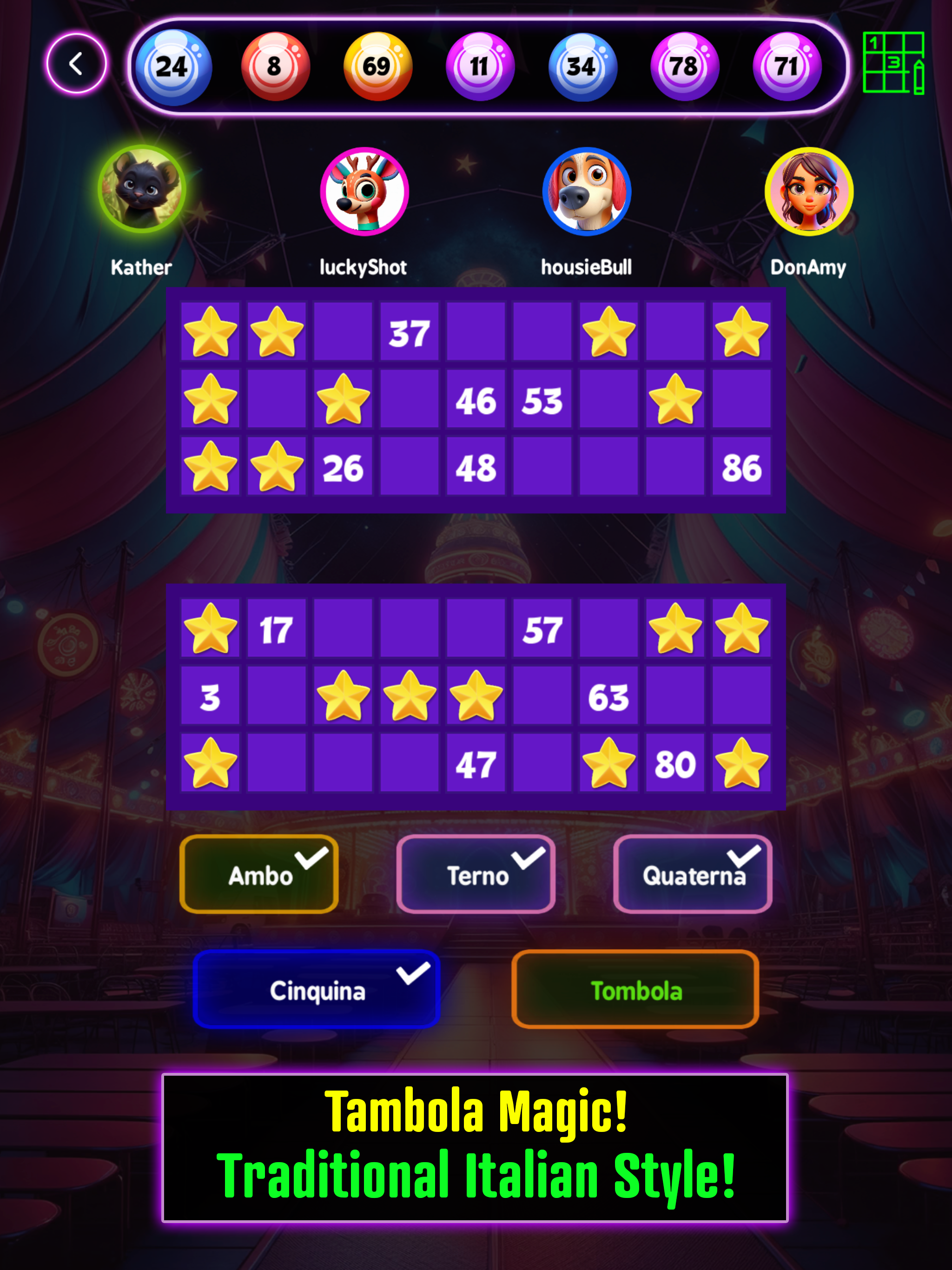 Tambola: Family Housie Bingo!
