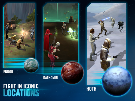 Star Wars™: Galaxy of Heroes iPad app afbeelding 4