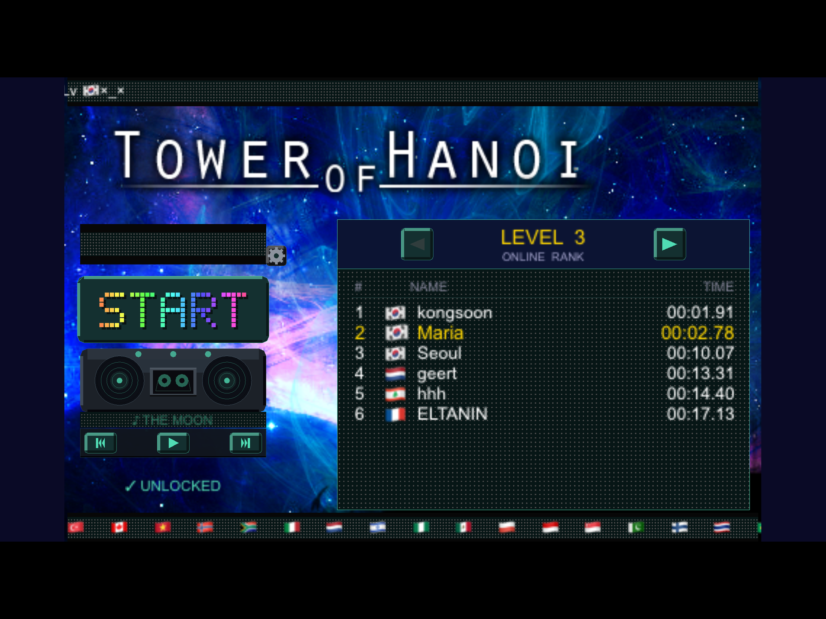 Tower of Hanoi - Speedrun screenshot 4