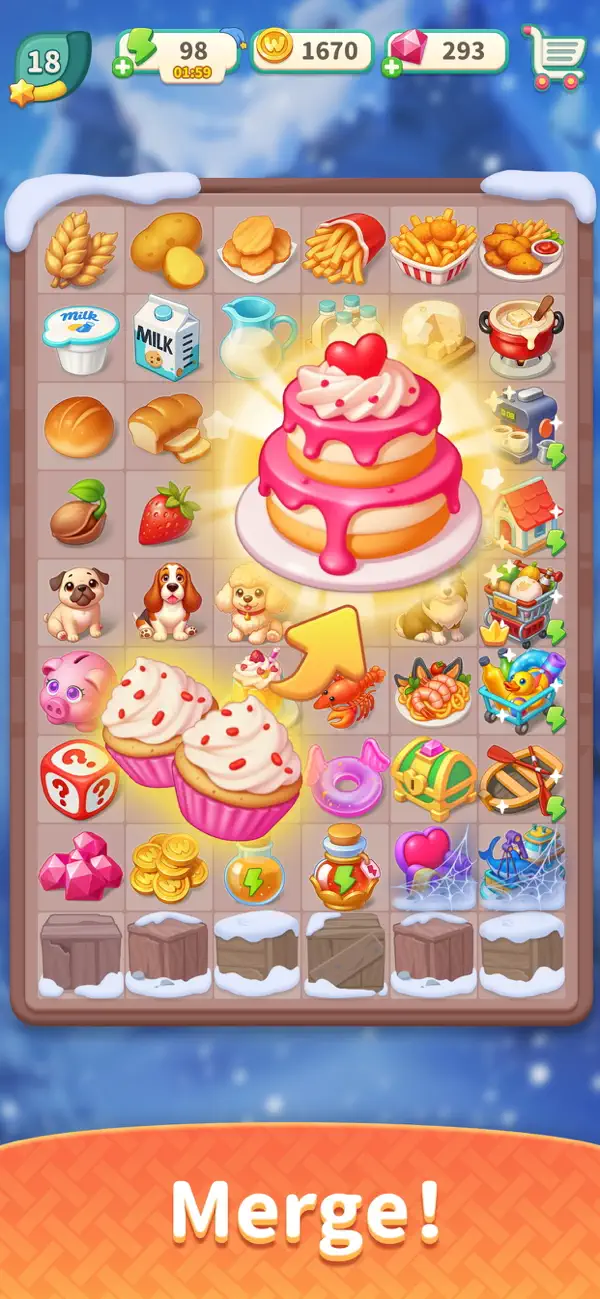 #5. Merge World: Drama & Story (iOS) De: B25