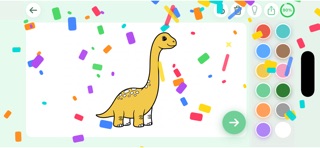 Kids Color Fill Dinos screenshot 3