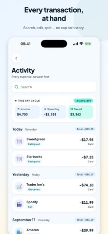 Zarflo: Envelope Budgeting Screenshot 6 of 8