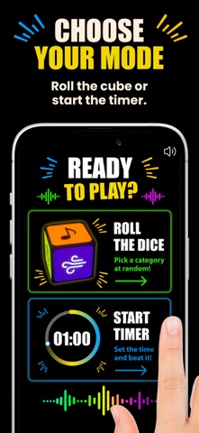 What's That Sound? Dice Timer iPhone screenshot