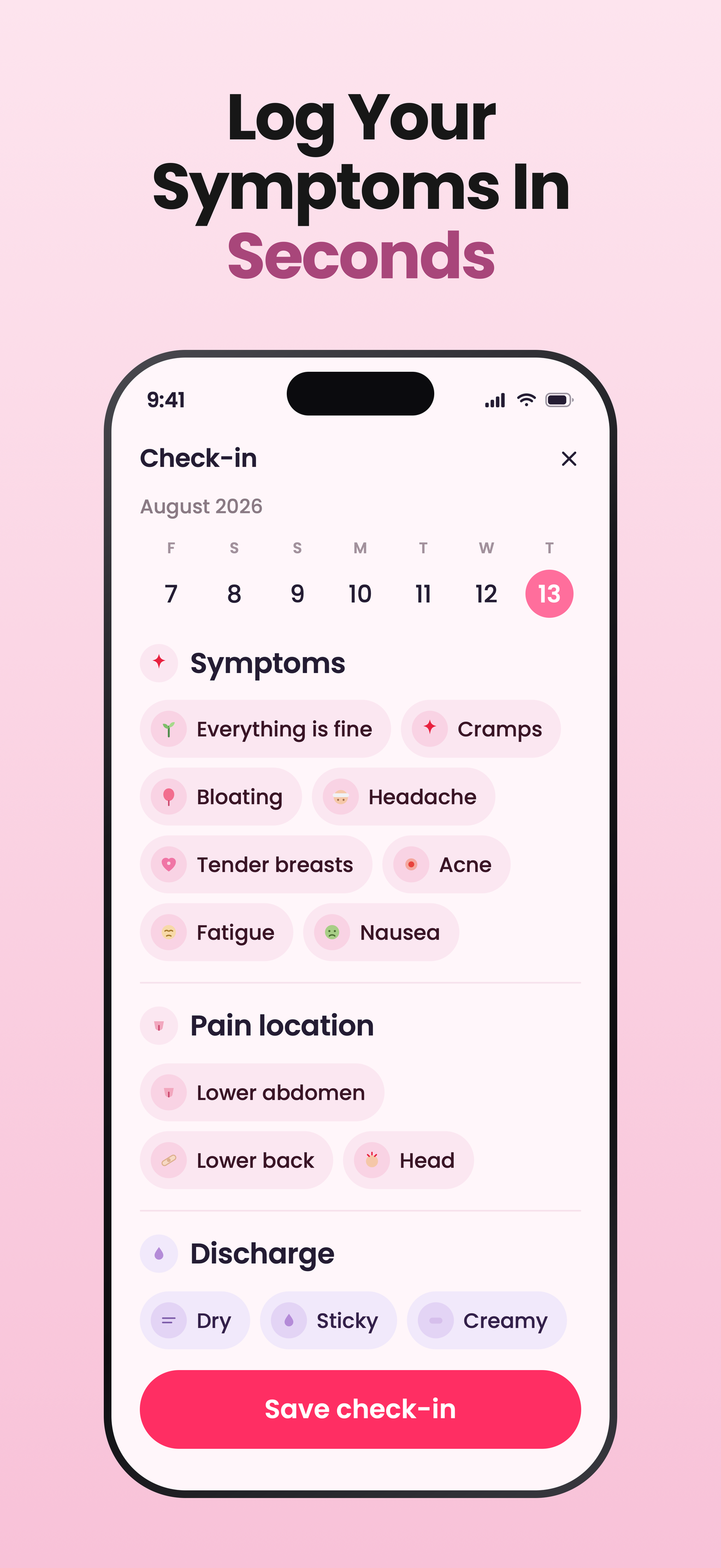 Period Tracker - MoodSwings screenshot 5