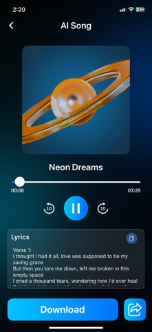 AI Song Generator -Music Cover screenshot