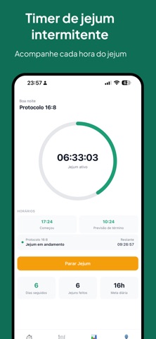 Jejum Intermitente: Timer 168 Screenshot 2 of 7