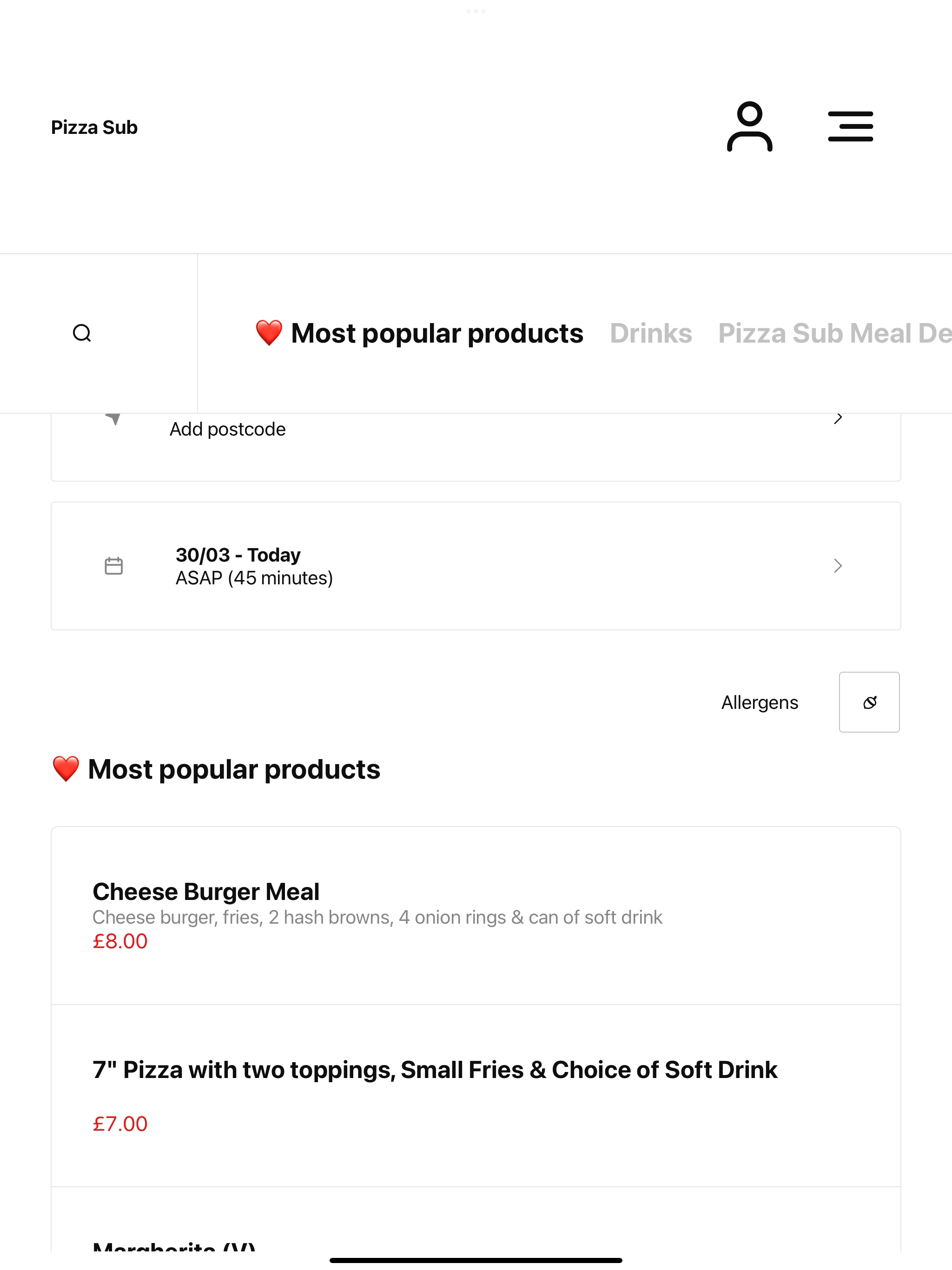 Pizza Sub Merseyside screenshot 7